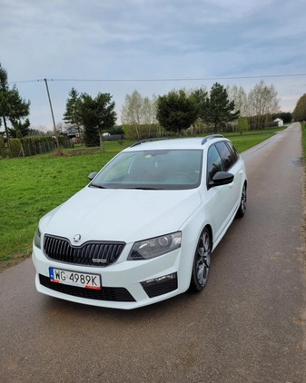 Skoda Octavia cena 56700 przebieg: 189000, rok produkcji 2014 z Żelechów małe 106